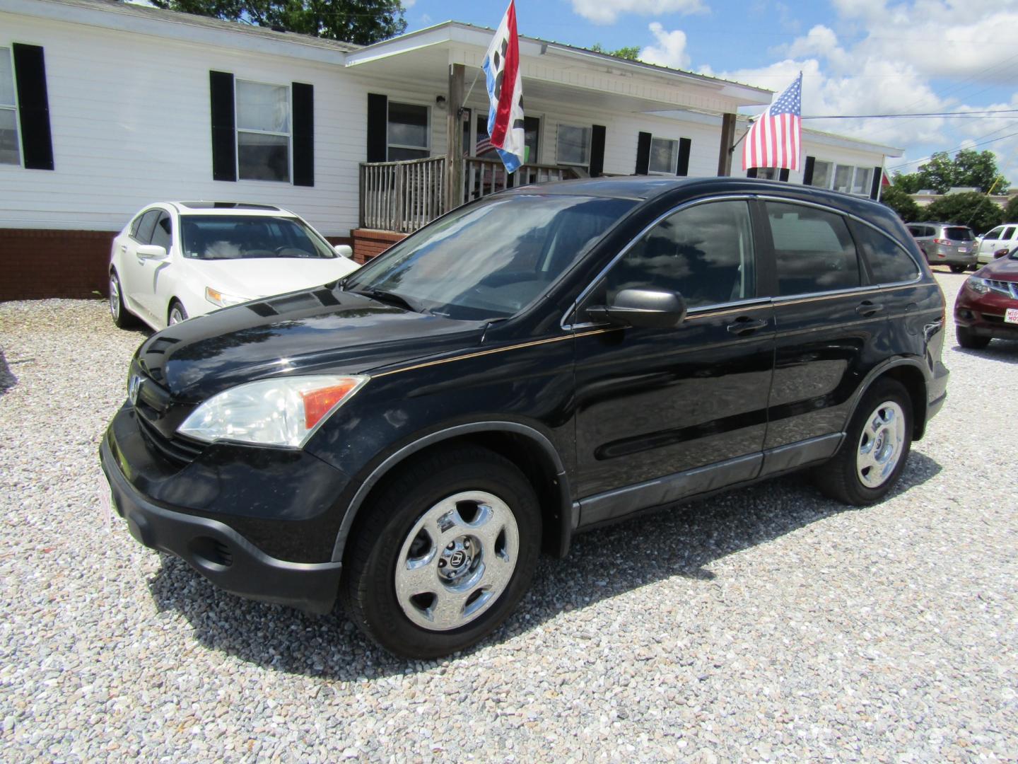 2009 Black /Gray Honda CR-V LX 2WD 5-Speed AT (5J6RE38369L) with an 2.4L L4 DOHC 16V engine, Automatic transmission, located at 15016 S Hwy 231, Midland City, AL, 36350, (334) 983-3001, 31.306210, -85.495277 - Photo#2